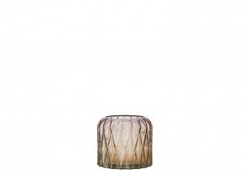 Poprzednie kolekcje: Lampion szklany Havard 12cm różowy