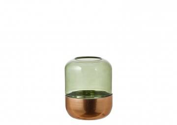 Poprzednie kolekcje: Lampion szklany Padborg ciemny zielony