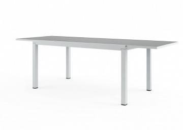 Zestaw ogrodowy stół TOLEDO + ALICANTE light grey 53