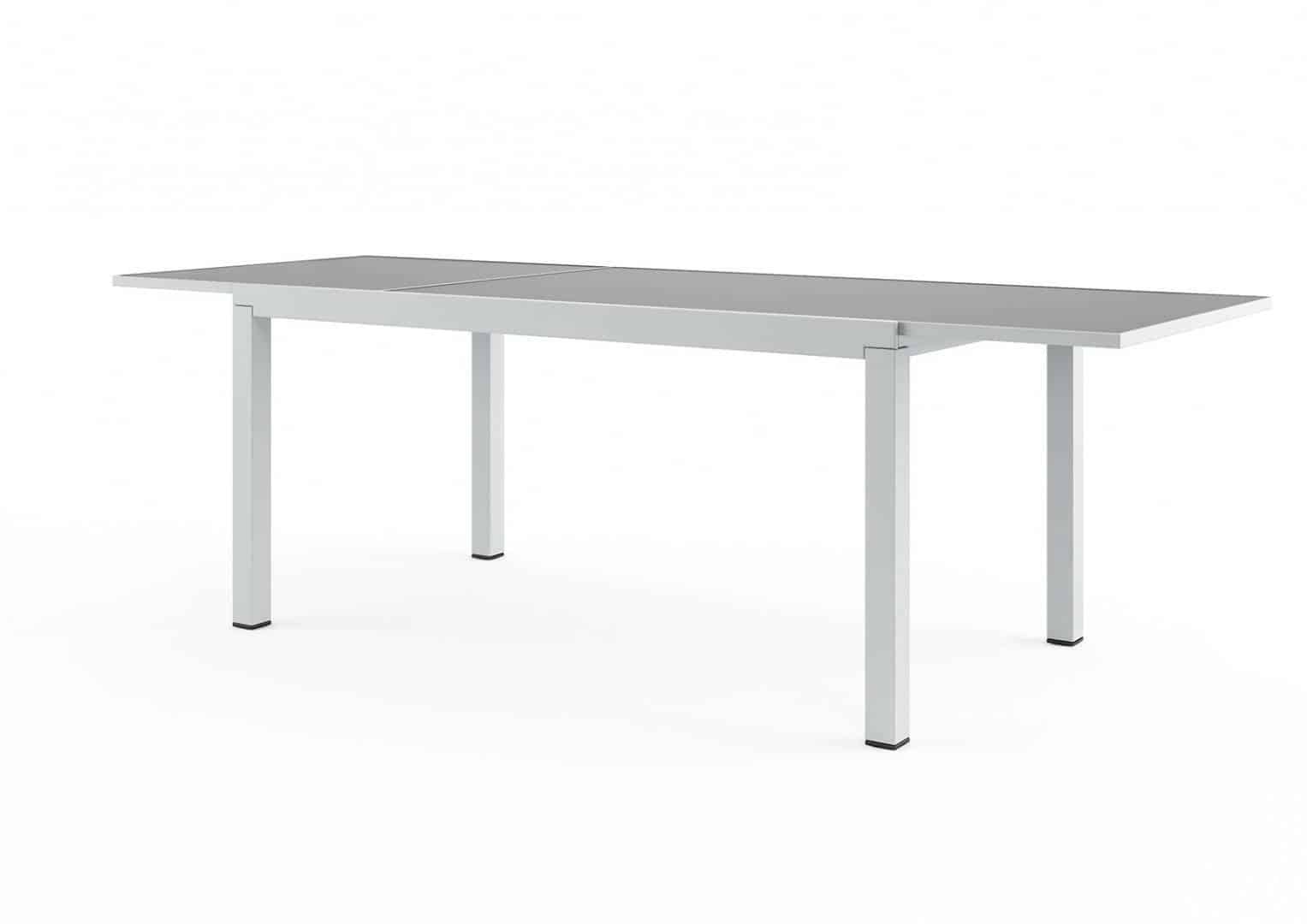 Zestaw ogrodowy stół TOLEDO + ALICANTE light grey 53