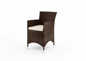 Stół RAPALLO 220cm modern brown z fotelami AMANDA 110