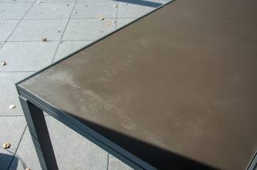 Meble ogrodowe TOLEDO grey z krzesłami LEON grey teak 143