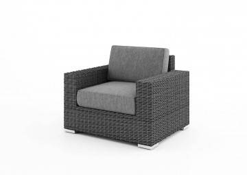 Fotele ogrodowe MILANO ze stolikiem QUADRO 209 royal grey