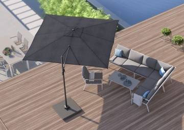 Parasol ogrodowy Challenger T2 3 m x 3 m anthracite  299