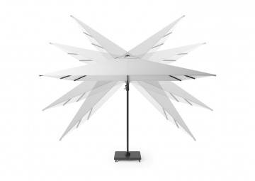 Parasol ogrodowy Challenger T2 GLOW 3 m x 3 m anthracit 300