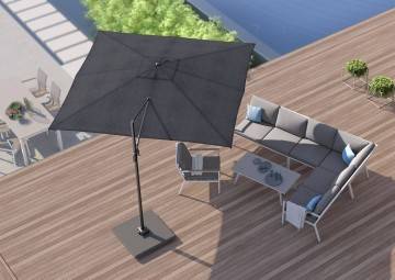 Parasol ogrodowy Challenger T2 3 m x 3 m anthracite 245
