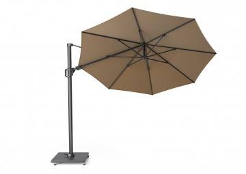 Parasol ogrodowy Challenger T2 Ø 3,5 m taupe 255