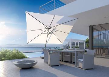 Parasol ogrodowy Challenger T1 3 m x 3 m white 259