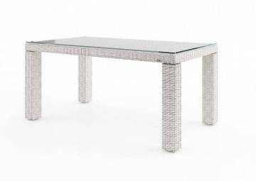 ogrodowy stół: Stół ogrodowy RAPALLO 160cm royal biały