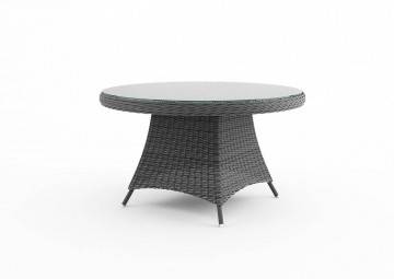 stoły taras: Stół ogrodowy RONDO 130cm royal szary