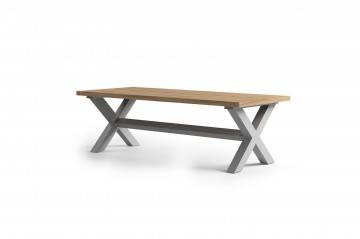 stół tarasowy: Stół ogrodowy BILBAO szary