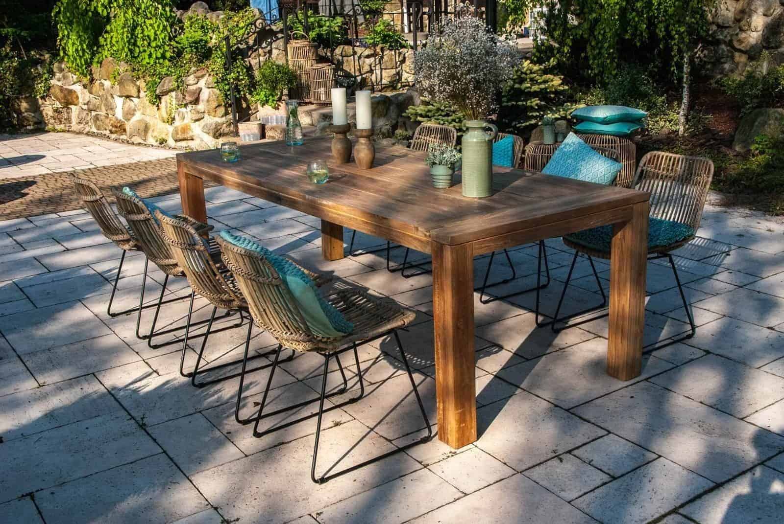 Stół ogrodowy teak NIMES 240cm
