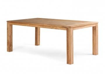 drewniane stoły na taras: Stół ogrodowy teak NIMES 240cm