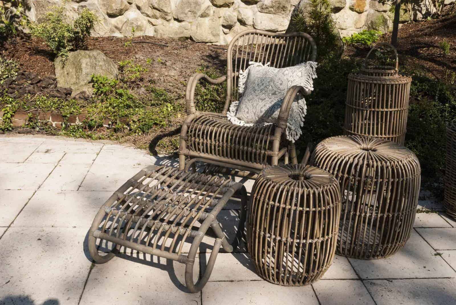 fotel ogrodowy z poduszką Marseille