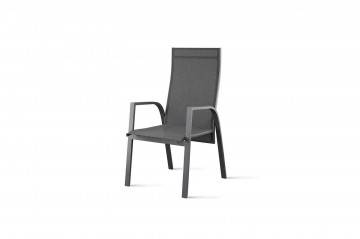wygodne krzesła ogrodowe: Krzesło ogrodowe ALICANTE antracyt