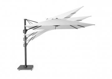 Parasol ogrodowy Challenger T1 3 m x 3 m white 7142A 259
