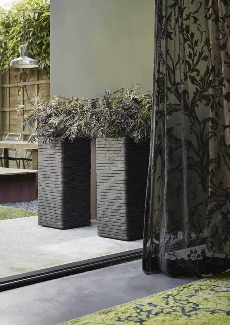 Donica ogrodowa z cementu OFI112 12cm