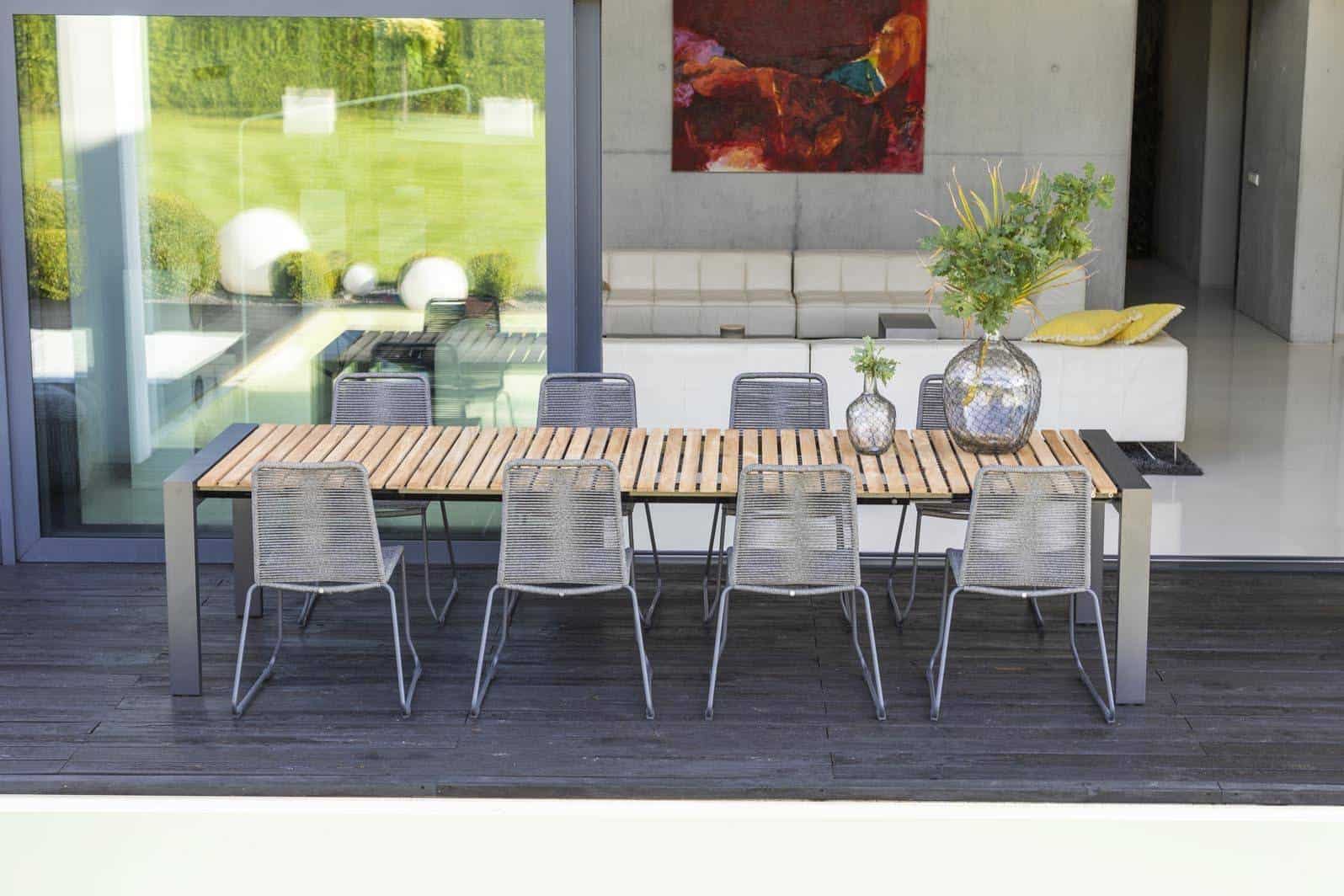 meble ogrodowe ze stołem Rialto
