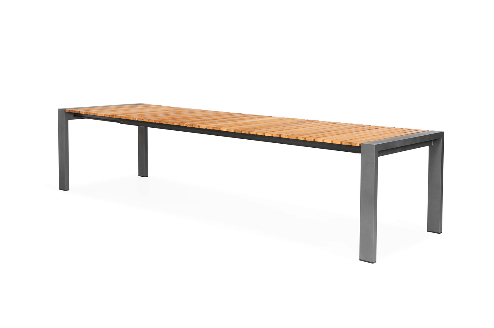 Stół ogrodowy rozkładany RIALTO 265 cm antracyt