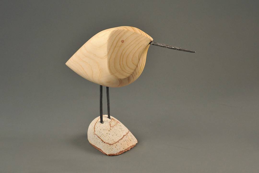 Figurka drewniana - Ptaszek I