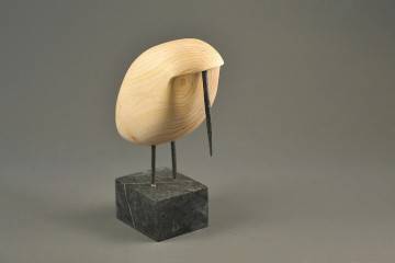 drewno ozdoby: Figurka drewniana - Ptaszek VII