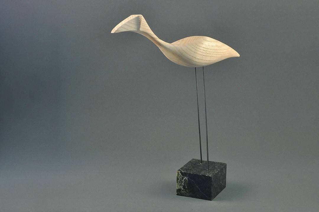 Figurka drewniana - Ptaszek VIII