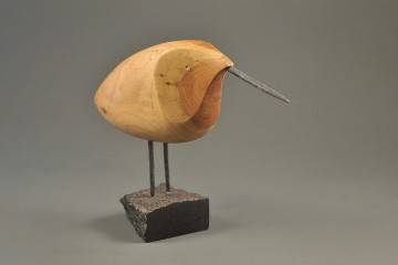 Ozdoby z drewna: Figurka drewniana - Ptaszek XI