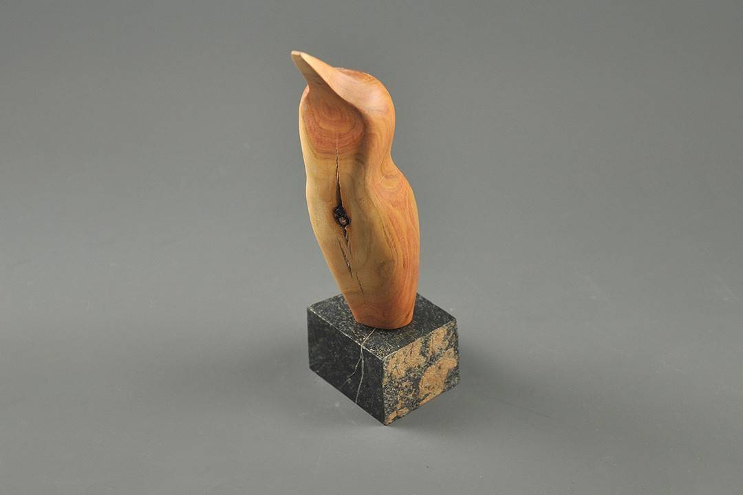 Figurka drewniana - Ptaszek XII