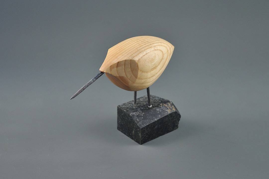 Figurka drewniana - Ptaszek XV