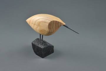 Ozdoby z drewna: Figurka drewniana - Ptaszek XV