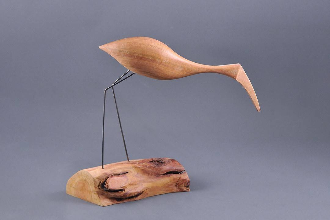 Figurka drewniana - Ptaszek XXI