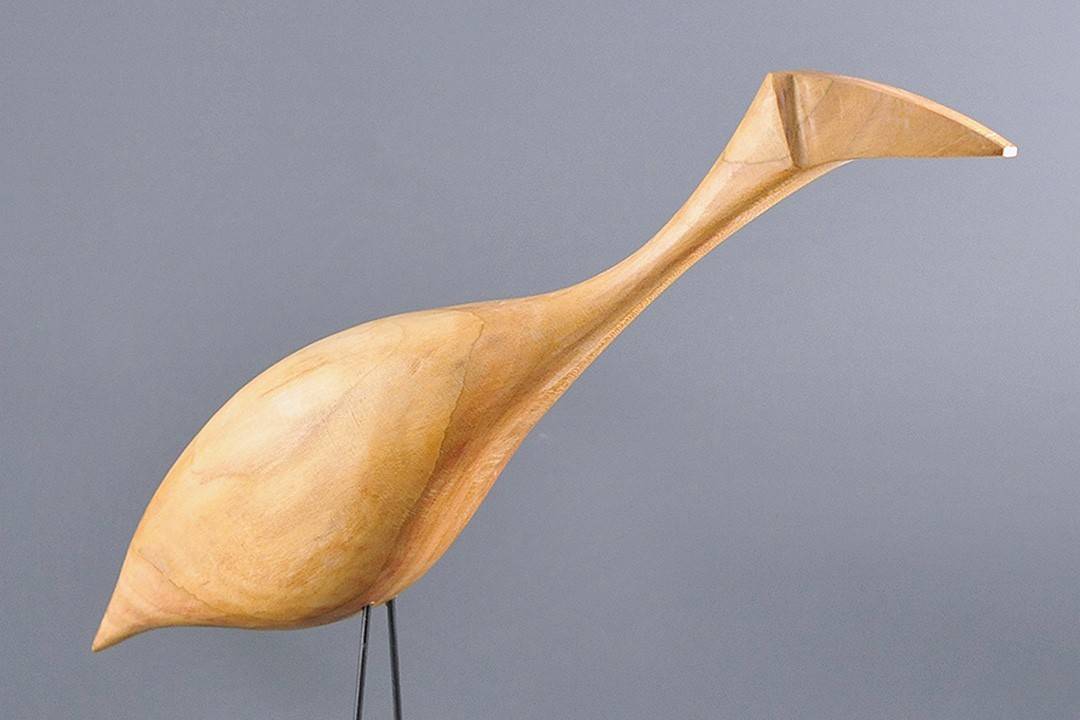 Figurka drewniana - Ptaszek XXV