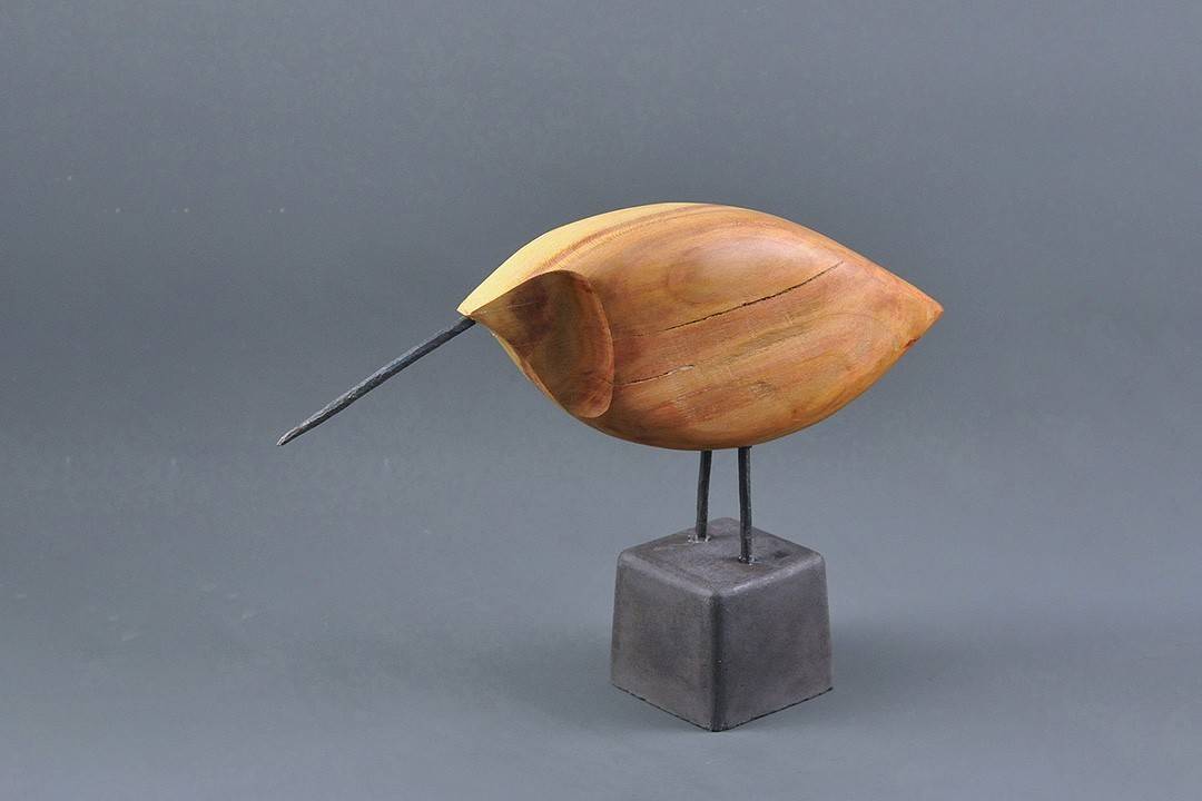 Figurka drewniana - Ptaszek