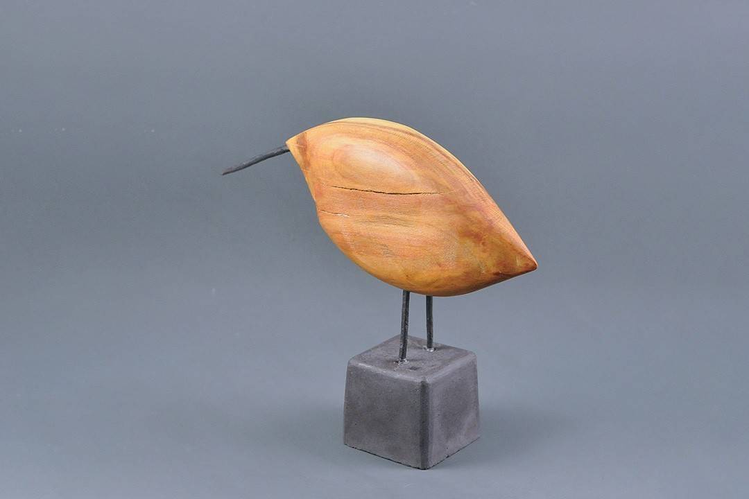 Figurka drewniana - Ptaszek