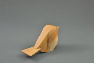 Figurka drewniana - Wróbelek II