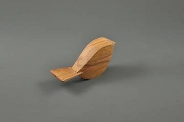 Figurka drewniana - Wróbelek VI