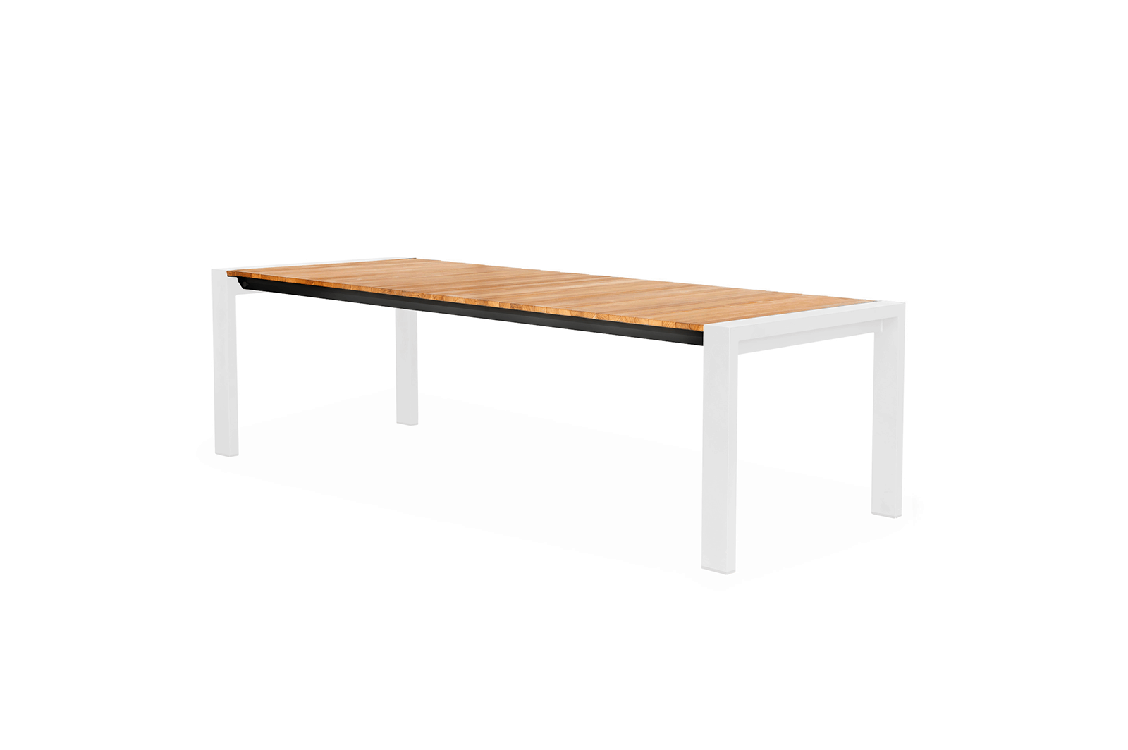 Stół ogrodowy rozkładany RIALTO 217 cm biały