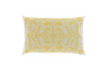 poduszka na taras: Poduszka ogrodowa dekoracyjna Mena żółta