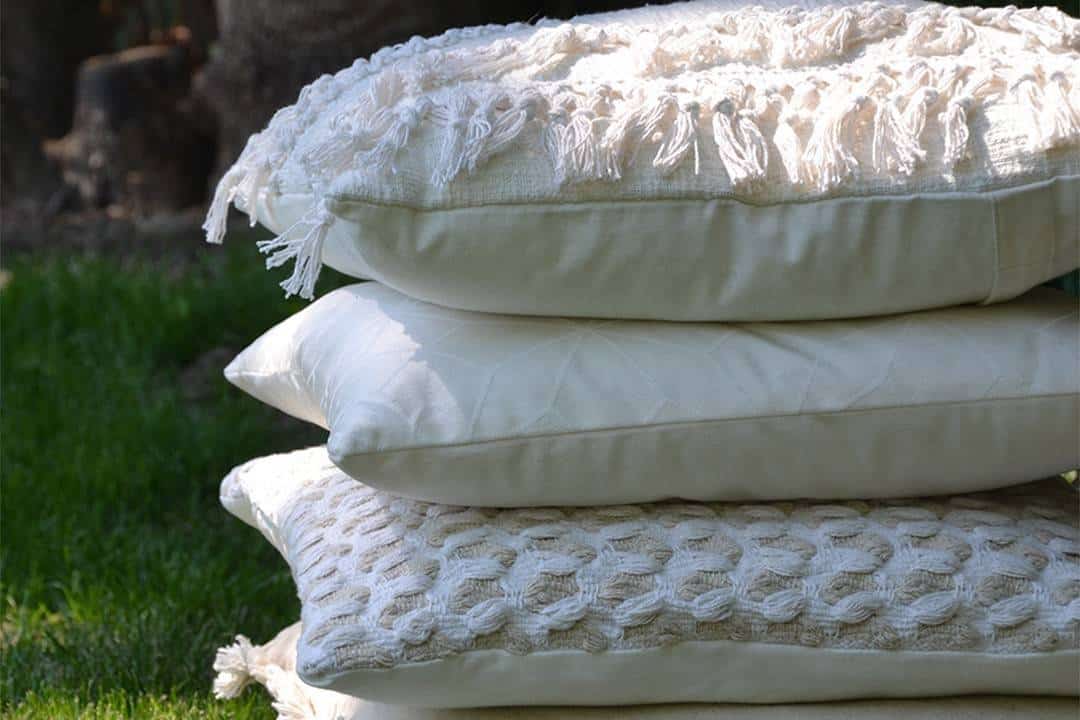 Poduszka ogrodowa dekoracyjna Evita brązowa