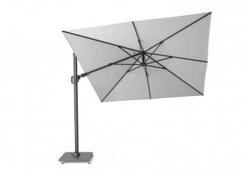 parasol ogrodowy biały: Parasol ogrodowy CHALLENGER T2 3 m x 3 m biały 7139A 776