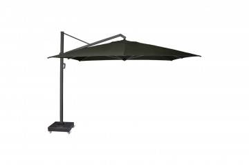 parasol ogród: Parasol ogrodowy ICON premium 4 m x 3 m faded black 7078P 782