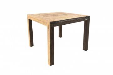 tarasowy stół: Stół ogrodowy teak NIMES 100cm