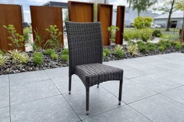 krzesło ogród: Krzesło ogrodowe STRATO royal brąz 979