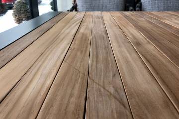 Zestaw ogrodowy RIALTO 265cm teak + NAPPA antracyt 1088