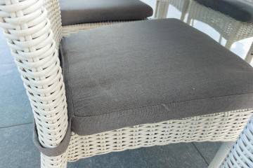 Stół RAPALLO 200 biały + 6x krzesło STRATO 1317