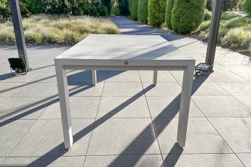 Stół ogrodowy RIALTO 163 cm ALU biały 1365