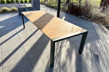 Stół ogrodowy RIALTO 265 cm TEAK antracyt 1368