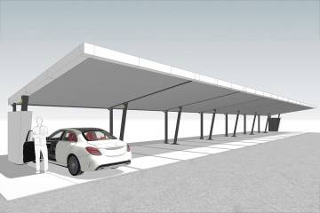 Carport Addsolis Tilt Pro EV