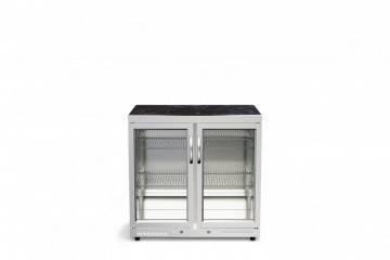grill zabudowany: Moduł dodatkowy do kuchni ETNA PRO - Lodówka z podwójnymi drzwiami